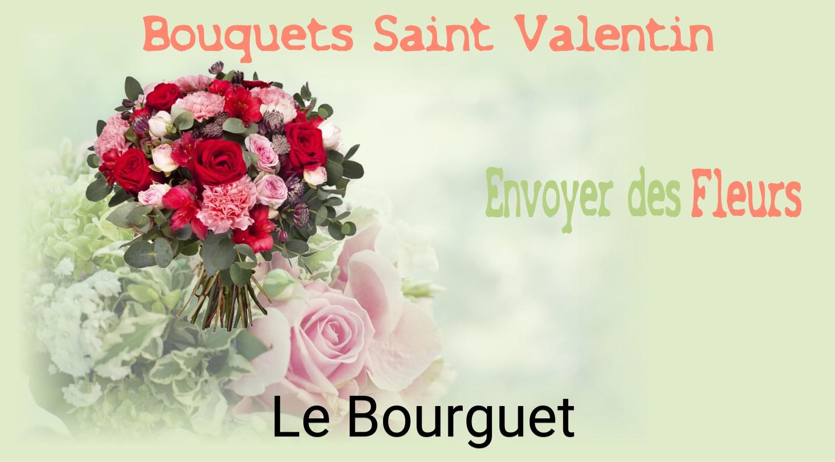 Roses de Saint-Valentin livrées à Le Bourguet